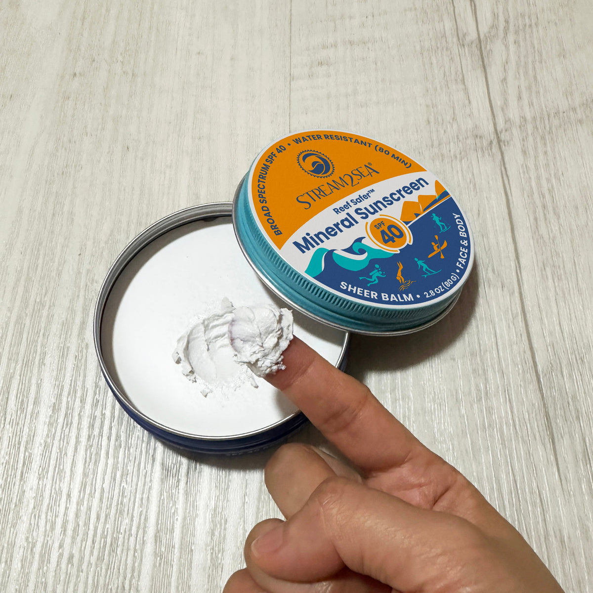 SPF 40 Reef Safer™ Mineral Sunscreen