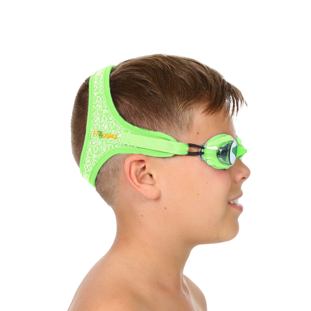 Green Frogz Kids Swim Goggles