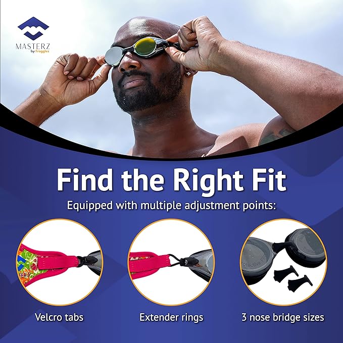 Swimmer Man Freestyle Swimming Diving Cap Goggles Rectangle Rubber Sta – Sniggle  Sloth