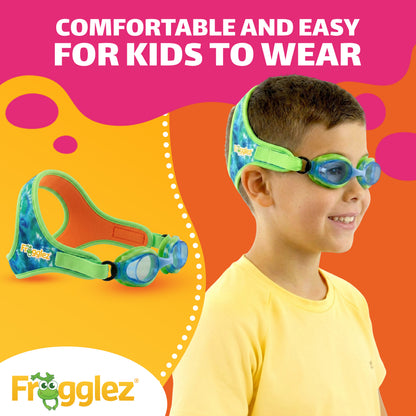 Green Groovyz Kids Swim Goggles