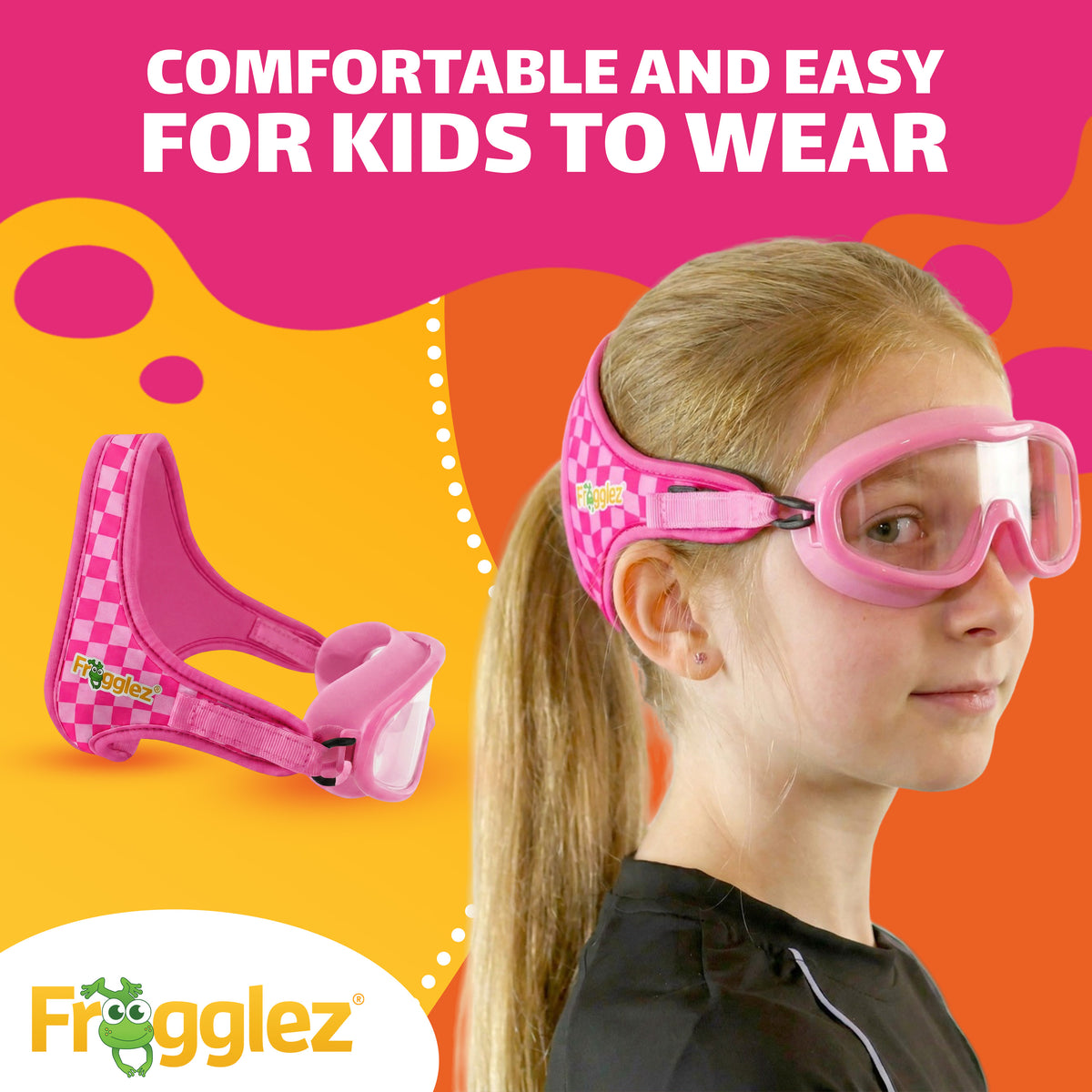 Pink Passionz Half Mask Ages 4-10