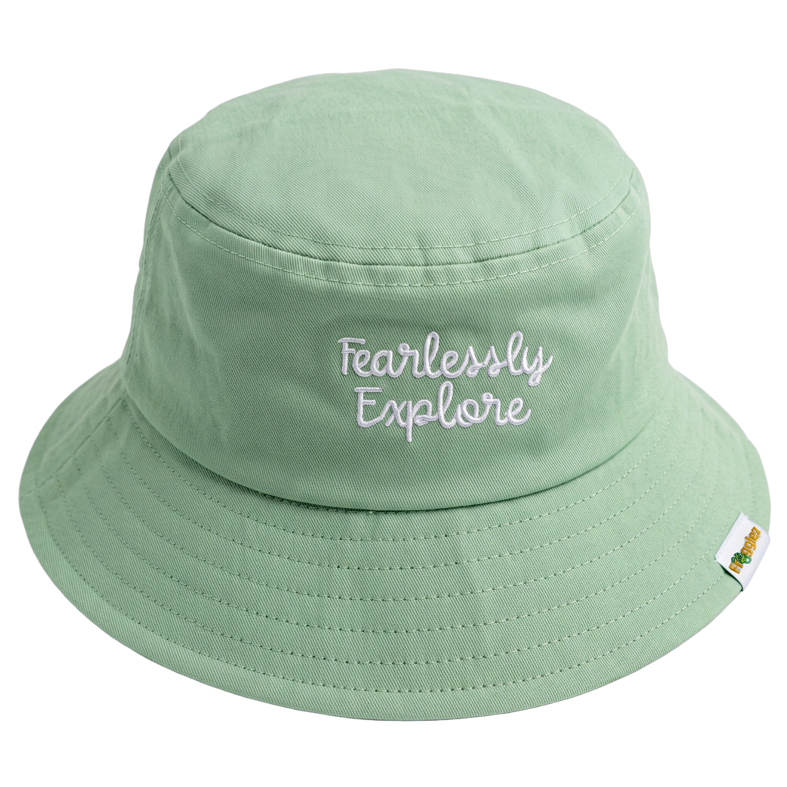 Fearlessly Explore Bucket Hat – Frogglez Swimming Goggles