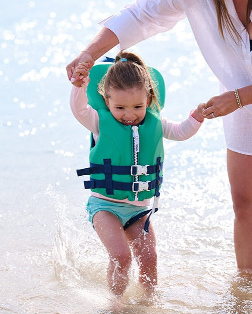 Green USCG Life Jacket (0-30 lbs)