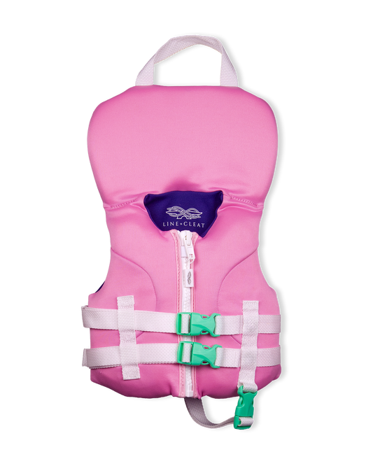 Pink USCG Life Jacket (0-30 lbs)