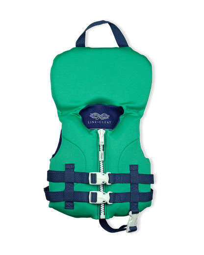 Green USCG Life Jacket (0-30 lbs)