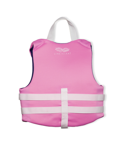 Pink USCG Life Jacket (30-50 lbs)