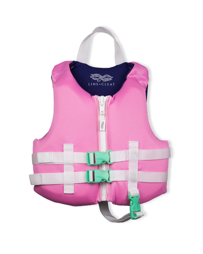 Pink USCG Life Jacket (30-50 lbs)