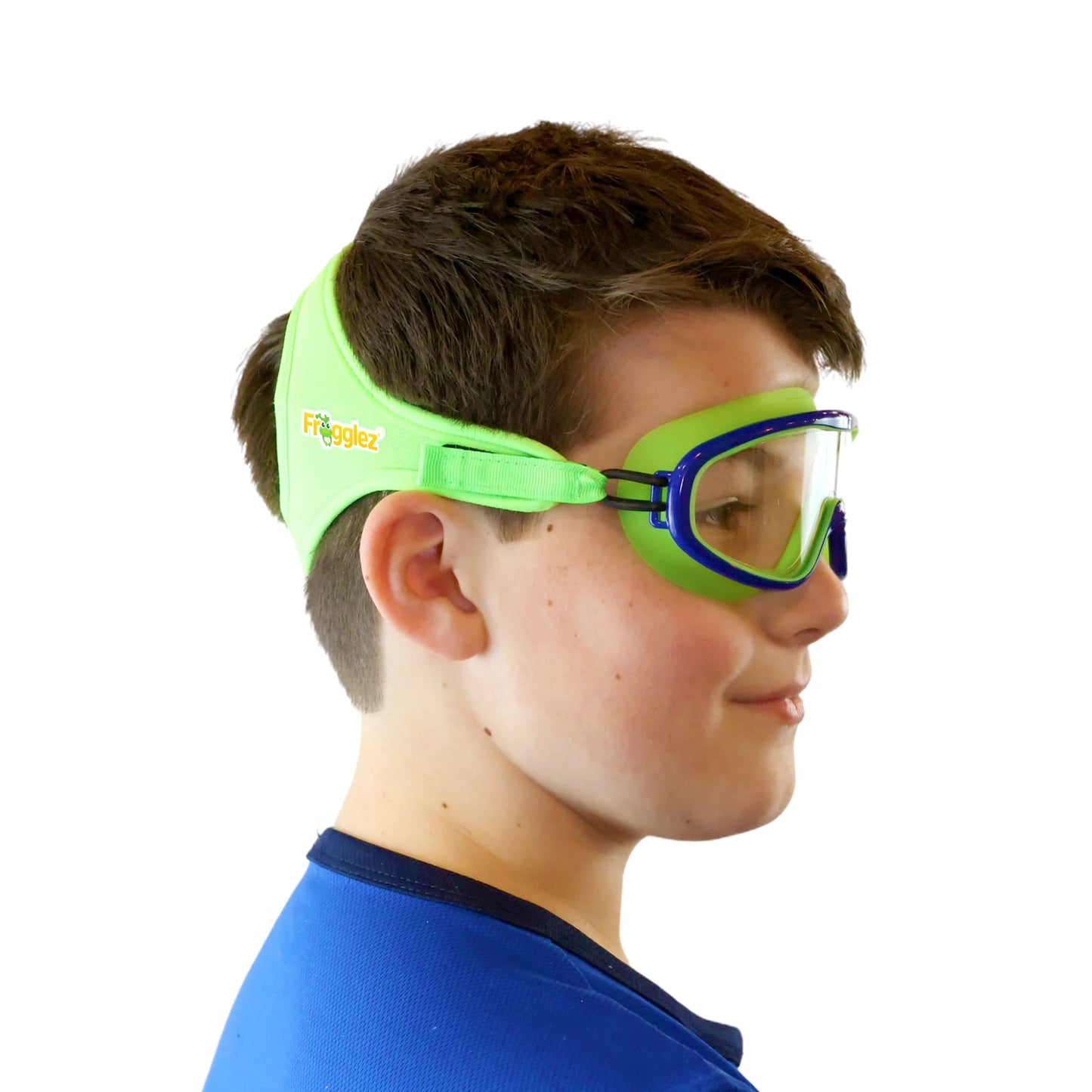 Frogglez Green Navigatorz Kids Swim Mask ages 4-10