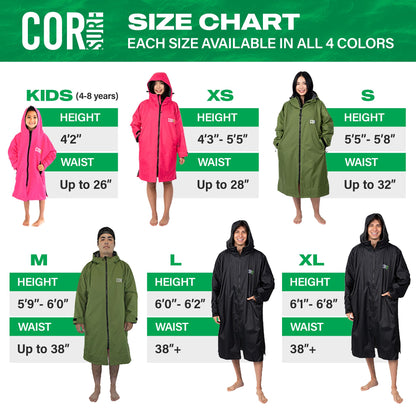 Kids Swim Parka Ages 4-8