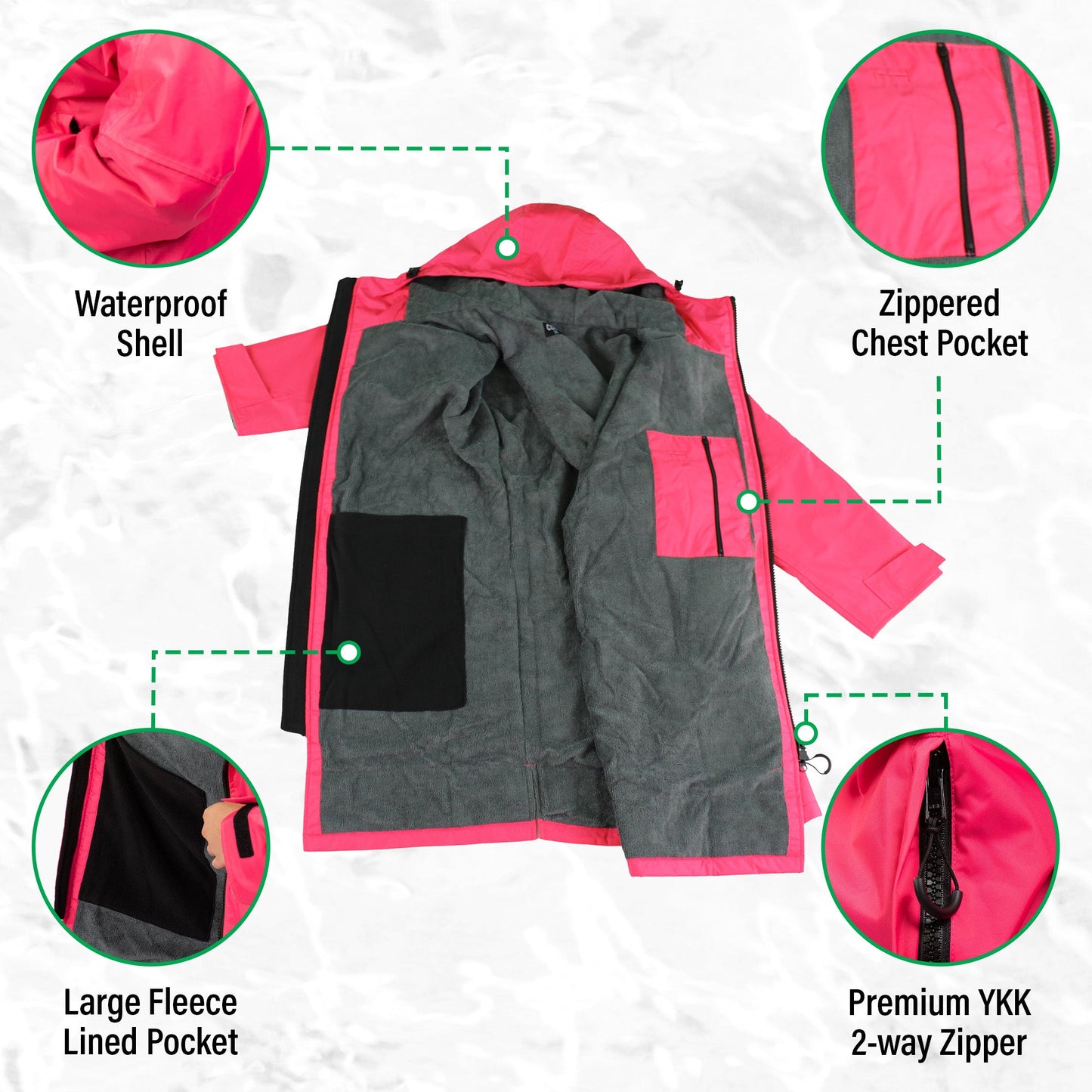 Kids Swim Parka Ages 4-8
