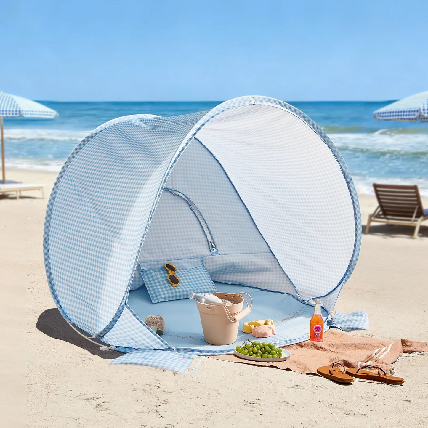 Tiny Land® One-Stop Beach Toy & Tent Set