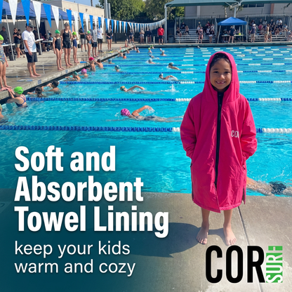Waterproof Swim Parka (Red)