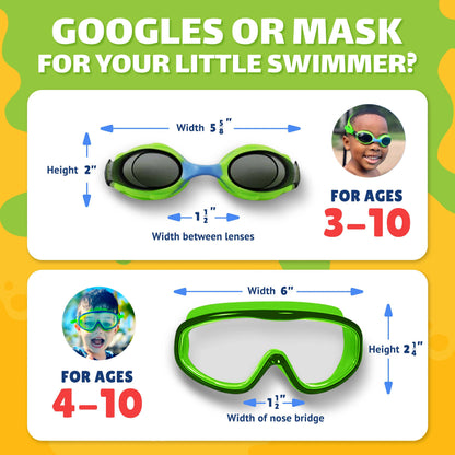 goggle 4 Purple Galaxiez Swim Half Mask ages 4-10 – Frogglez Swimming Goggles